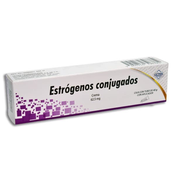 Estrógenos Conjugados (ultra) Crema Vaginal Tubo C/43 G. 62.5 Mg/100 G. y Aplic.