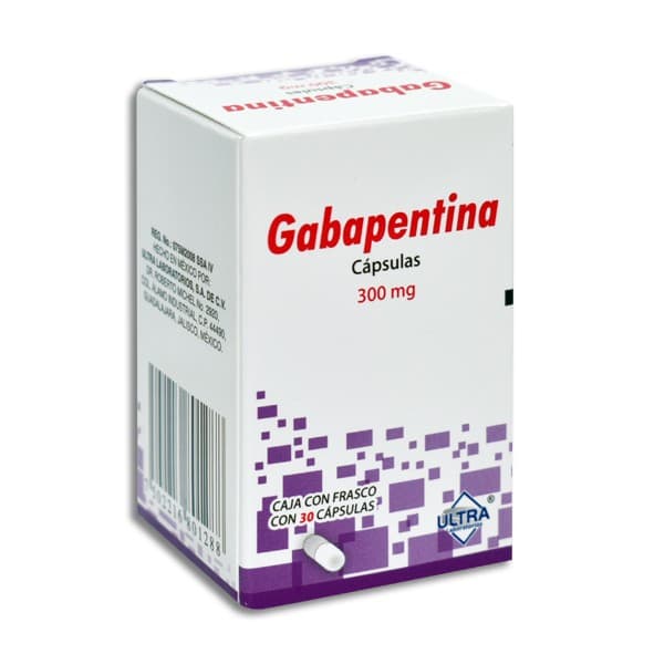 Gabapentina (ultra) C/30 Caps. 300 Mg.