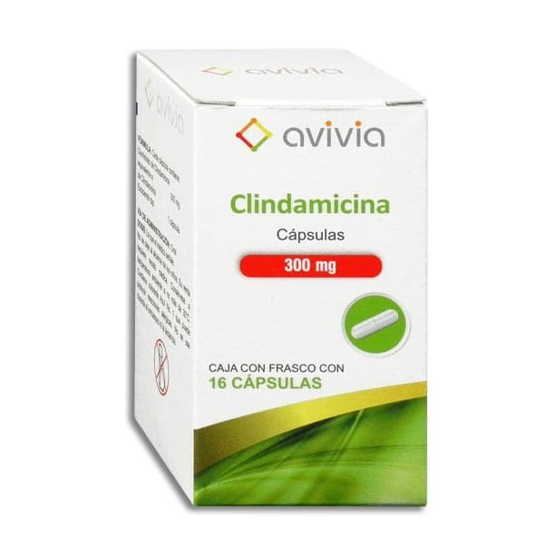 Clindamicina (avivia) C/16 Caps. 300 Mg.