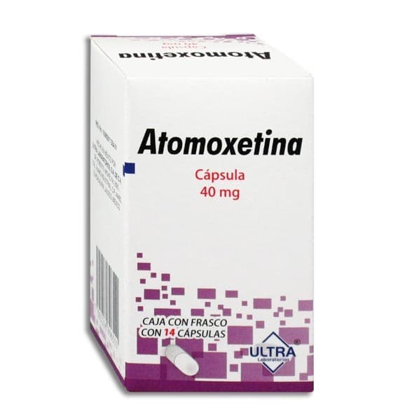 Atomoxetina (ultra) C/14 Caps. 40 Mg.