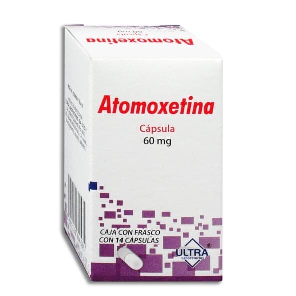 Atomoxetina (ultra) C/14 Caps. 60 Mg.