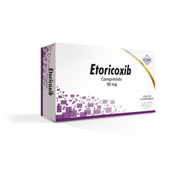Etoricoxib (ultra) C/ 7 Comps. 90 Mg.