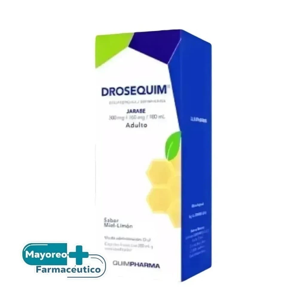 Drosequim Jbe. Adulto Sab. Fresa Fco. 200 Ml. 300-160 Mg/100 Ml.