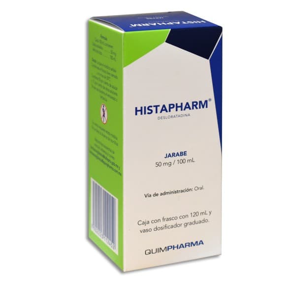 Histapharm Jarabe Fco. 120 Ml. 50 Mg/100 Ml.