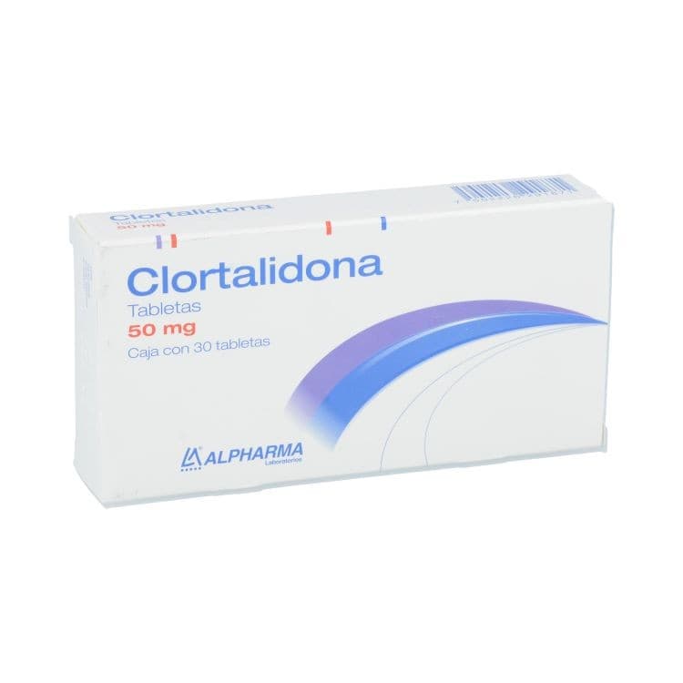 Clortalidona (alpharma) C/30 Tabs. 50 Mg.