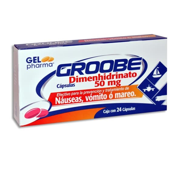 Groobe C/24 Caps. 50 Mg.