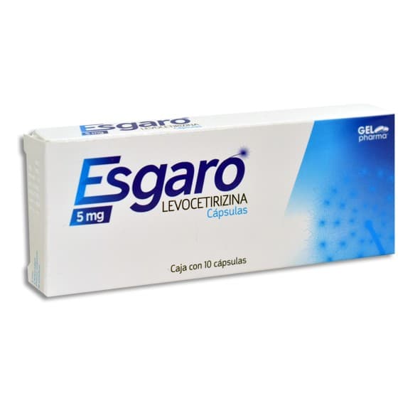 Esgaro C/10 Caps. 5 Mg.