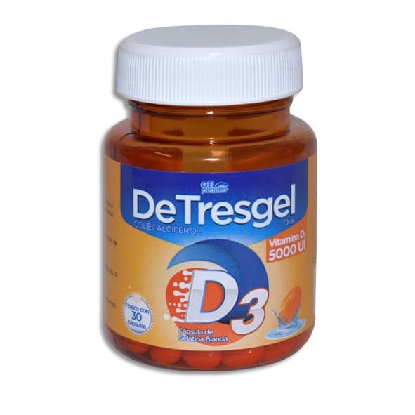 Detresgel C/30 Caps. 5000 Ui.