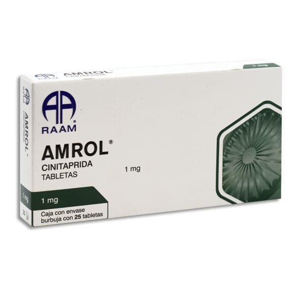 Amrol C/25 Tabs. 1 Mg.