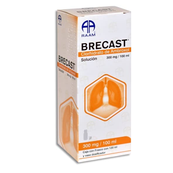 Brecast Sol. Fco. 120 Ml. 300 Mg/100 Ml.