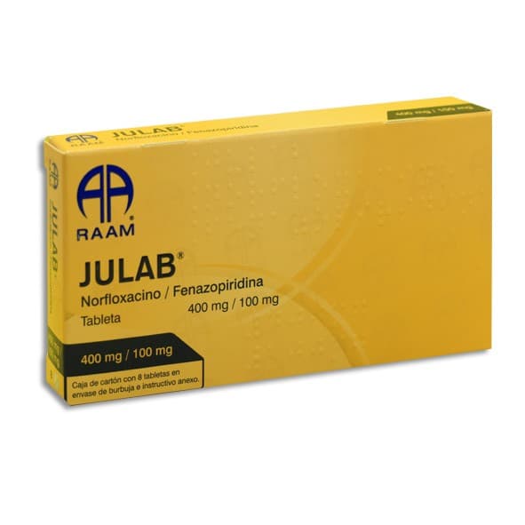 Julab C/ 8 Tabs. 400/100 Mg.