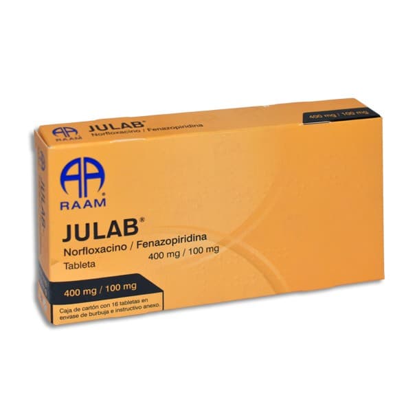 Julab C/16 Tabs. 400/100 Mg.