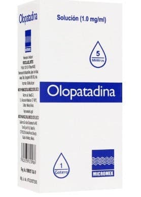 Olopatadina (micromex) Sol. Oftálmica Fco. Gotero 5 Ml. 1.0 Mg/1 Ml.