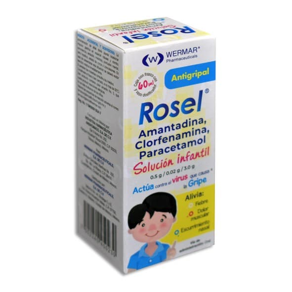 Rosel Solución Infantil Fco. 60 Ml. 0.5-0.02-3.0 G/100 Ml.