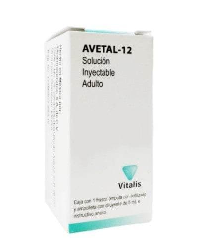 Avetal-12 Sol. Iny. Adulto C/1 Fco. Amp. 5 Ml.