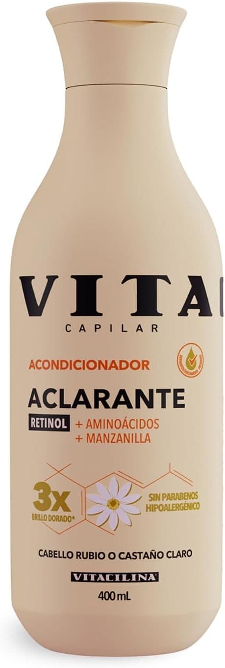 Vitacilina Capilar Acondicionador Aclarante Fco. 400 Ml.