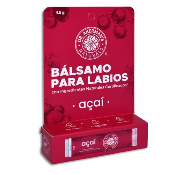Bálsamo para Labios (dr. Akerman´s) Acaí Cja. C/1 Pza. 4.5 G.