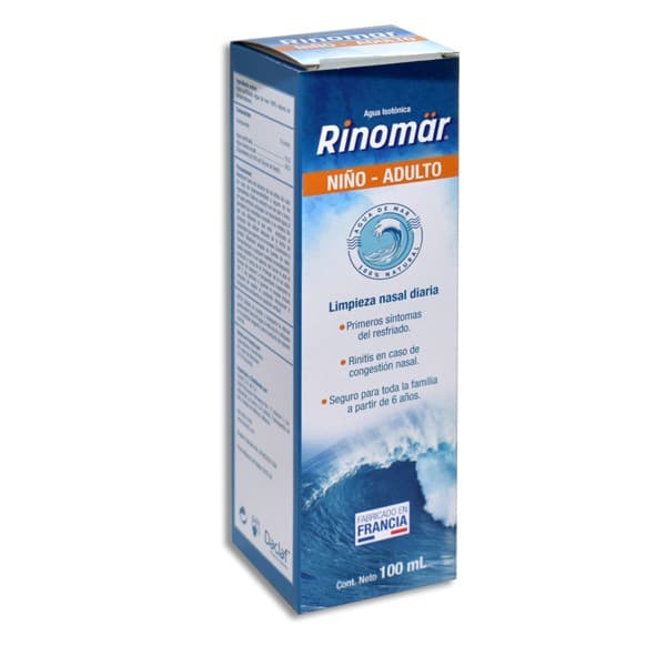 Rinomar Agua de Mar Niño-adulto Sol. Nasal Spray Fco. 100 Ml.