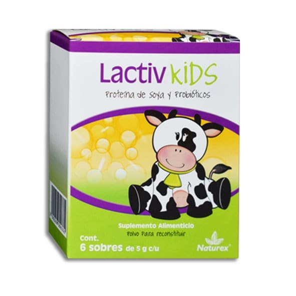 Lactiv Kids C/6 Sobres Polvo 5 G.