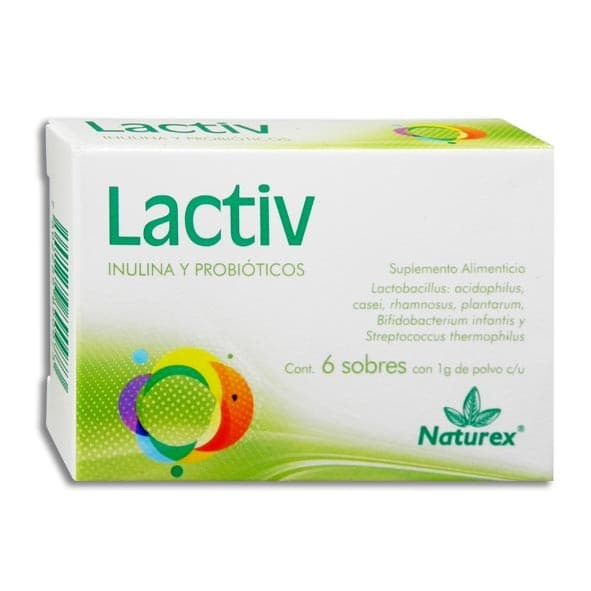 Lactiv C/6 Sobres Polvo 1 G.