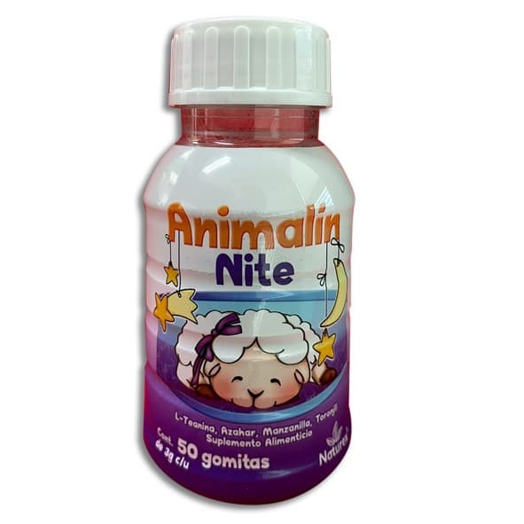 Animalin Nite Fco. C/30 Gomitas. 3 G.