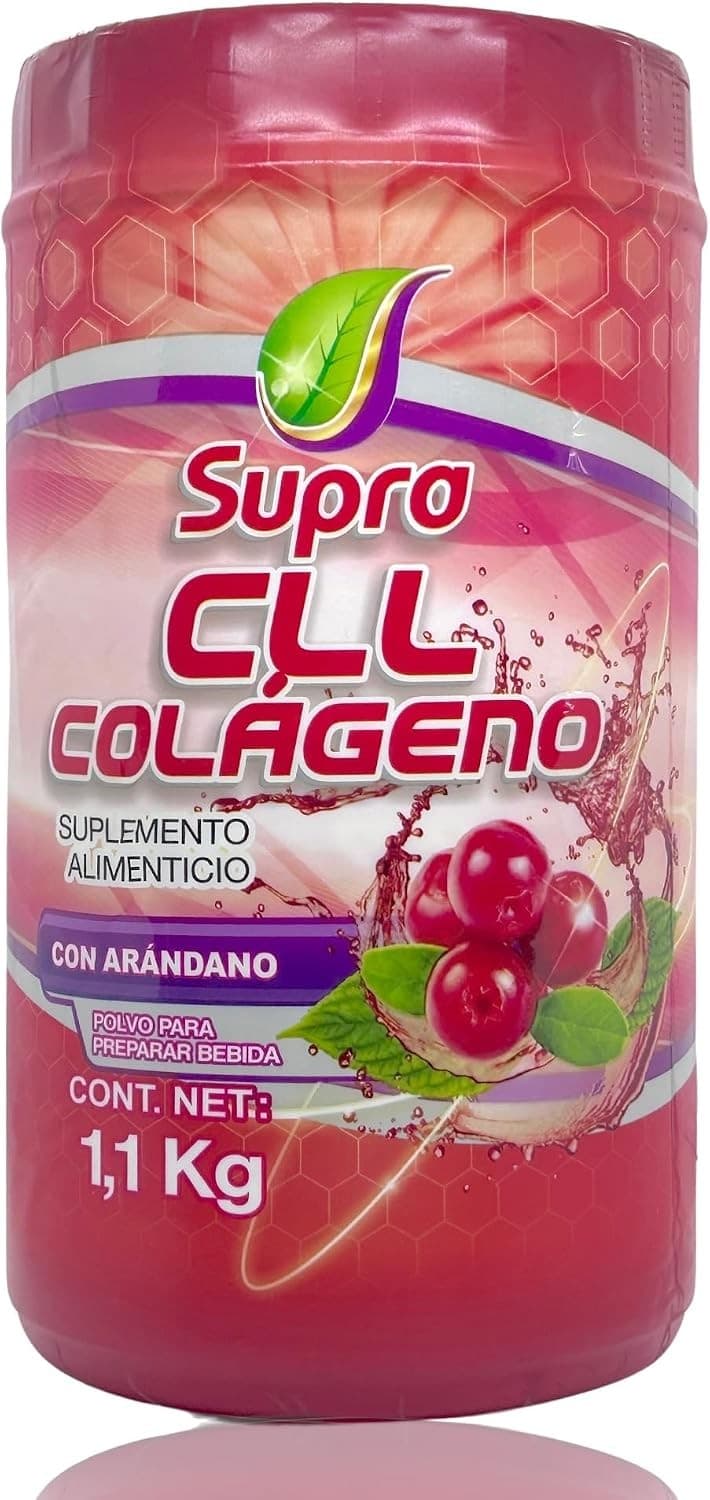 Cll Colágeno (supra) Polvo C/arándano Bote C/1.1 Kg.
