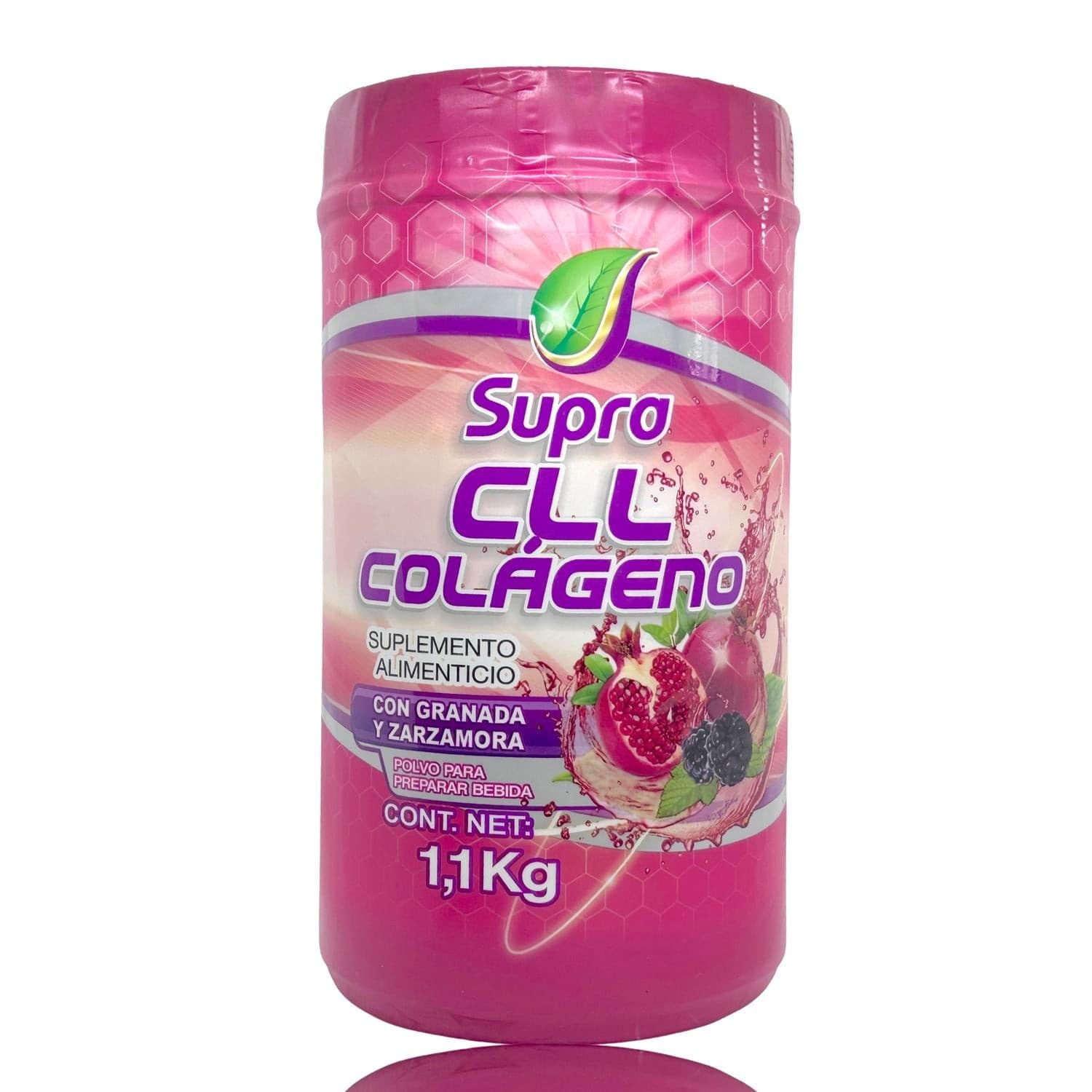 Supra Cll Colágeno Polvo C/uva Bote C/1.1 Kg.