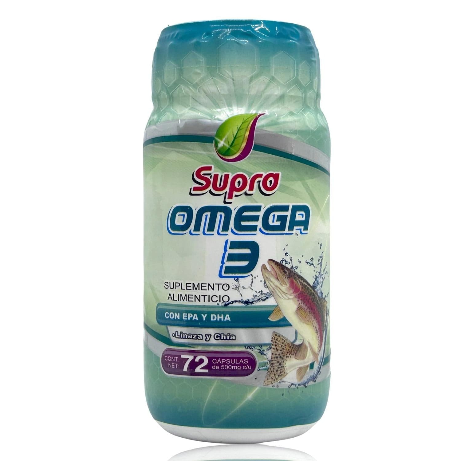 Omega-3 C/epa y Dha (supra) C/72 Caps. 500 Mg.