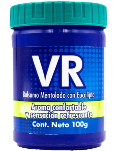 Vr Bálsamo Mentolado con Eucalipto Tarro C/100 G.