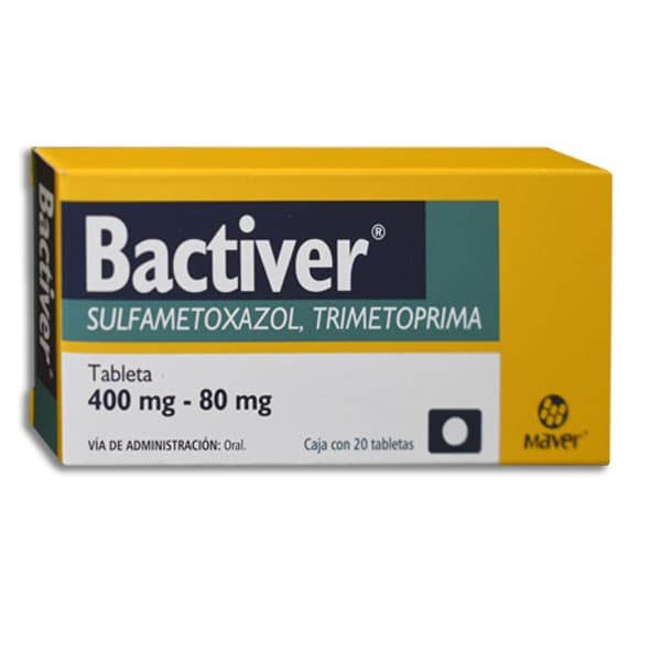 Bactiver C/20 Tabs. 400/80 Mg.