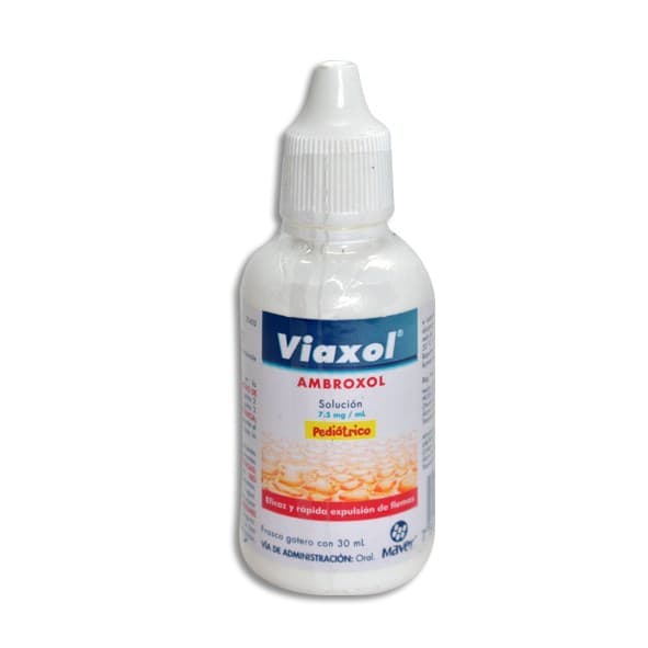 Viaxol Sol. Pediátrico Fco. Gotero 30 Ml. 7.5 Mg/1 Ml.