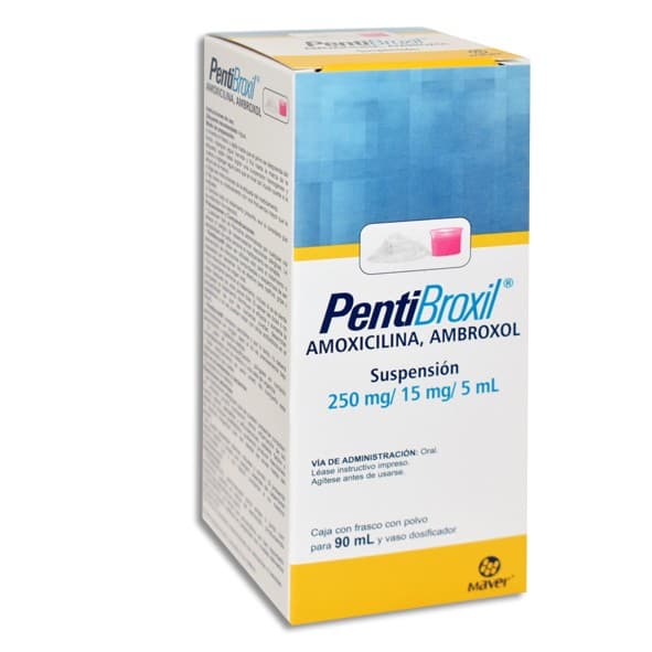 Pentibroxil Susp. Fco. 90 Ml. 250-15 Mg/5 Ml.