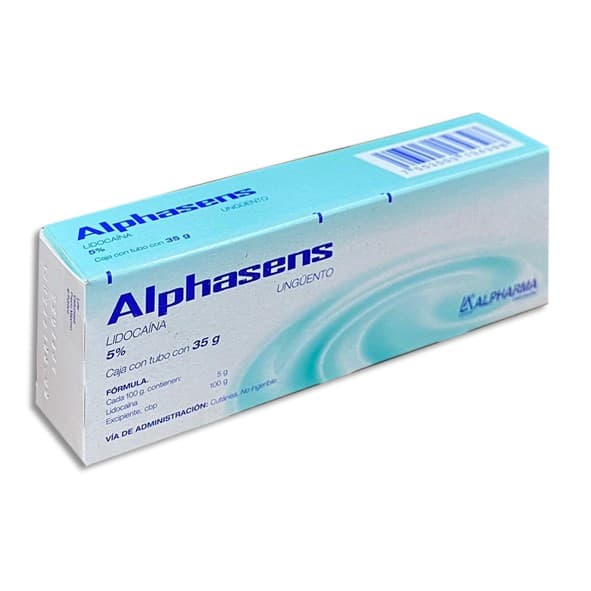 Alphasens Ungüento 5% Tubo C/35 G.