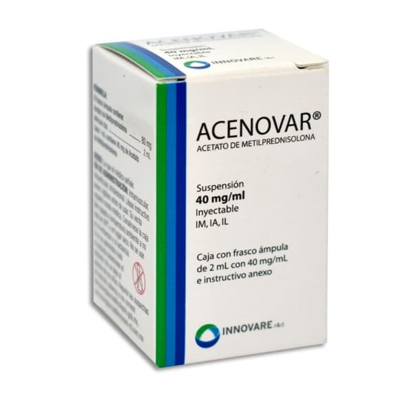 Acenovar Susp. Iny. C/1 Fco. Amp. 2 Ml. 40 Mg/1 Ml.