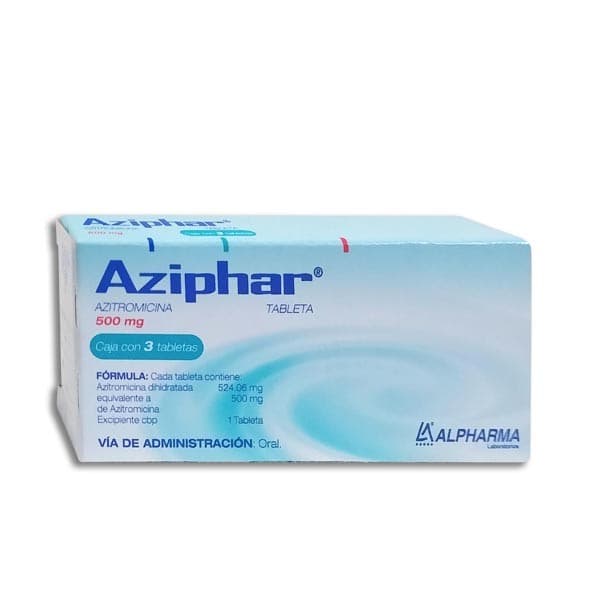 Aziphar C/3 Tabs. 500 Mg.