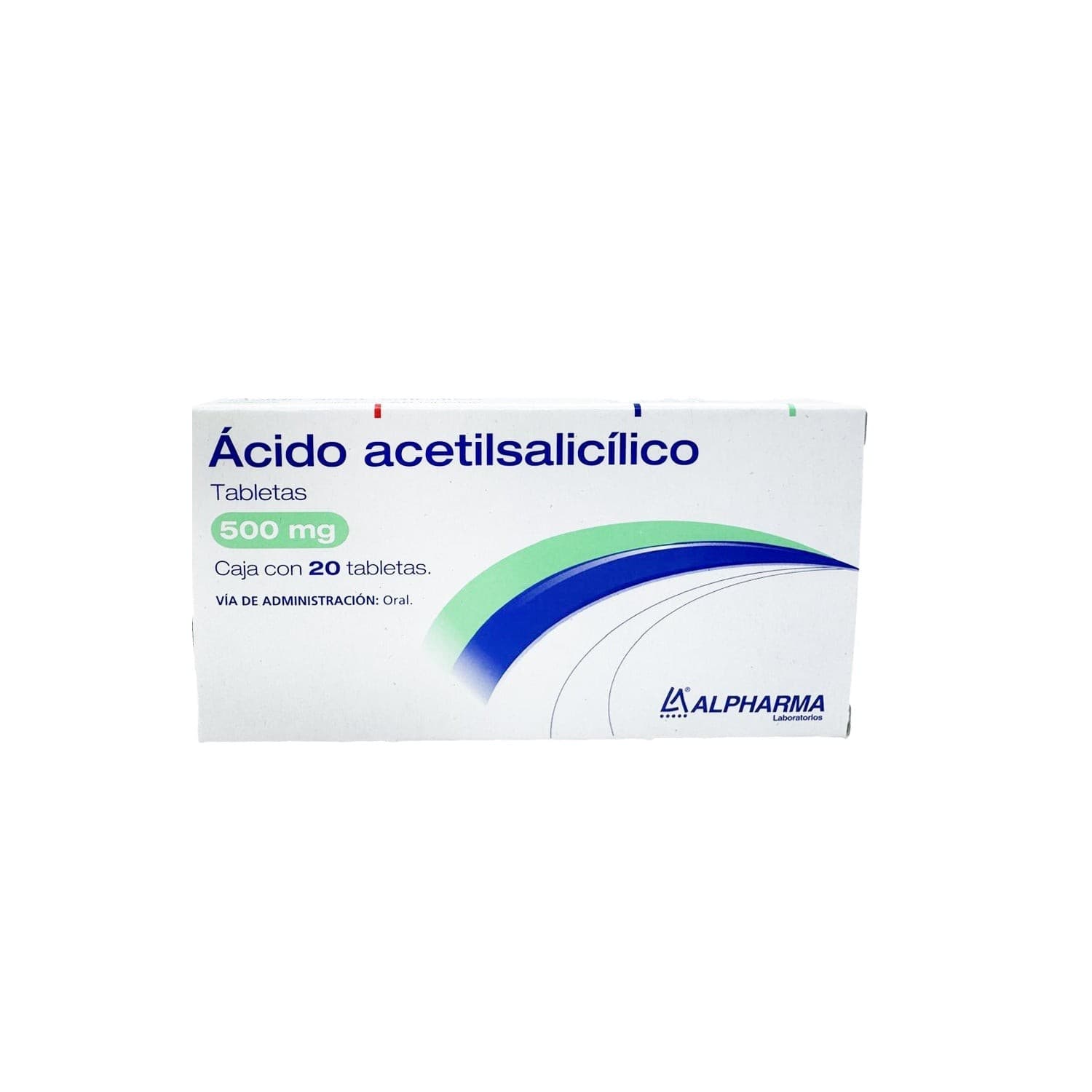 Ácido Acetilsalicílico (alpharma) C/20 Tabs. 500 Mg.