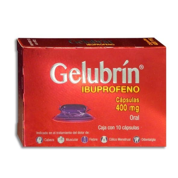 Gelubrín C/10 Caps. 400 Mg.