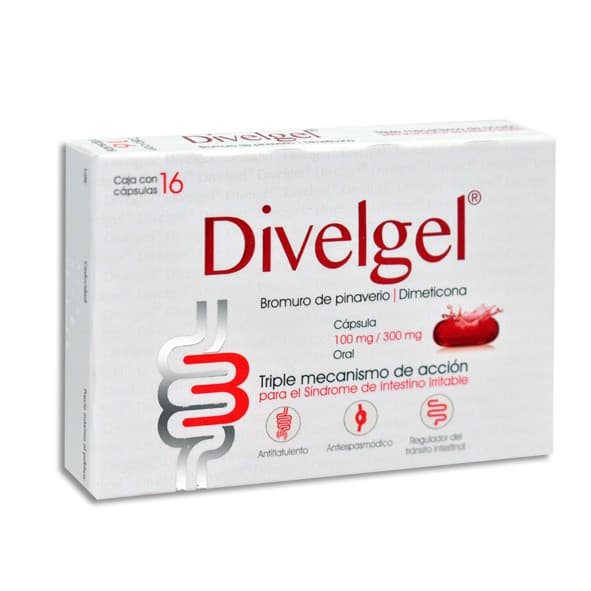 Divelgel C/16 Caps. 100/300 Mg.