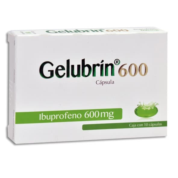 Gelubrín C/10 Caps. 600 Mg.