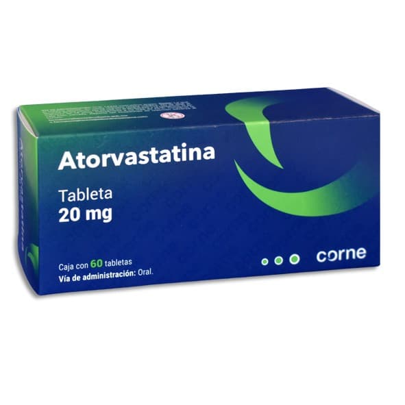 Atorvastatina (corne) C/60 Tabs. 20 Mg.