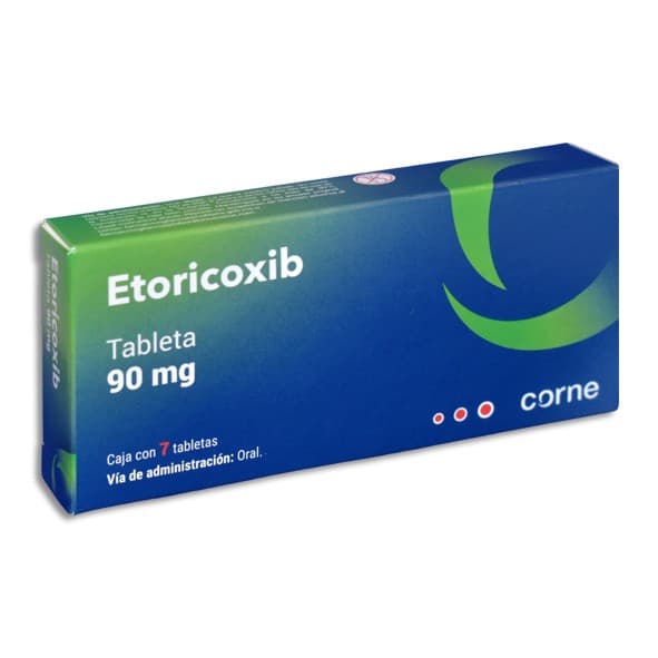 Etoricoxib (corne) C/ 7 Tabs. 90 Mg.
