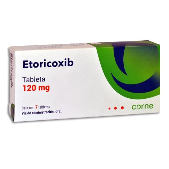 Etoricoxib (corne) C/7 Tabs. 120 Mg.