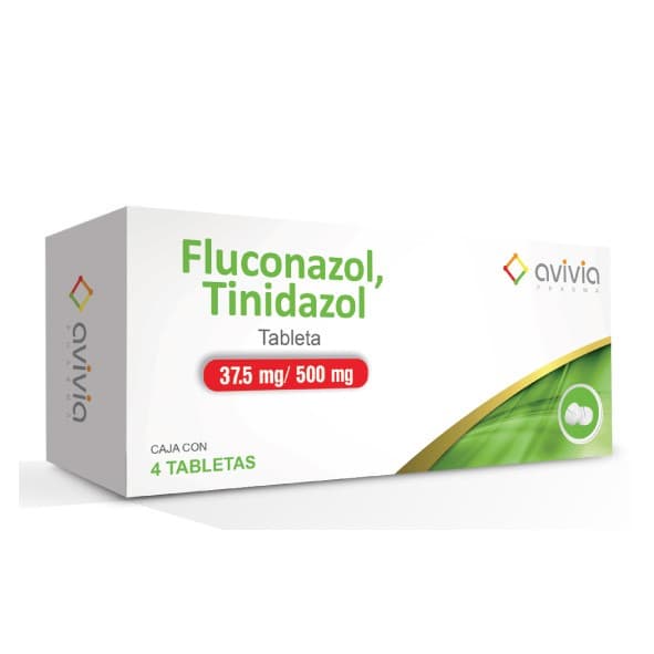 Fluconazol/tinidazol (avivia) C/4 Tabs. 37.5/500 Mg.