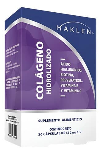 Colágeno Complex (maklen) C/30 Caps. 590 Mg.