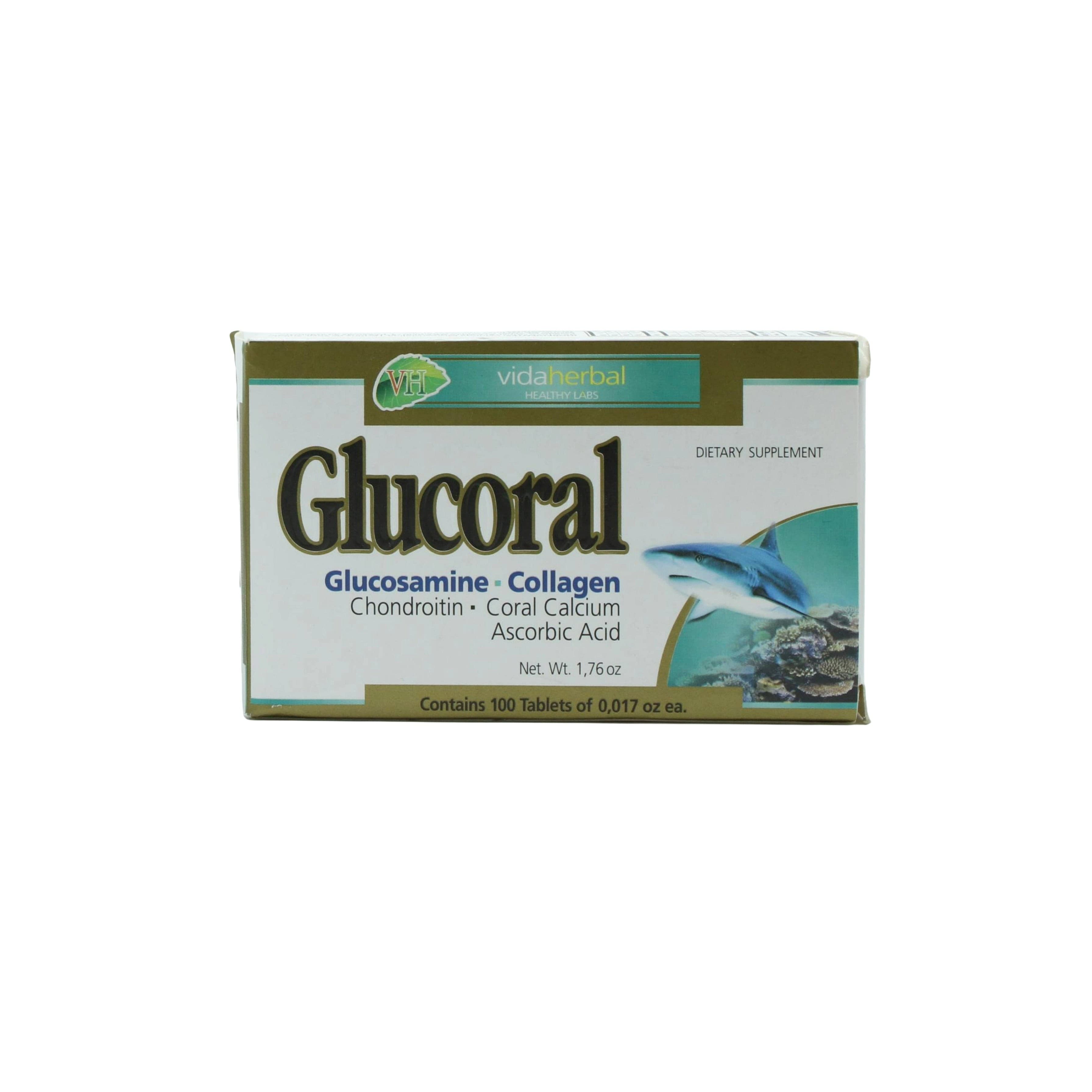 Gl Coral (vida Herbal) C/100 Tabs. 500 Mg.