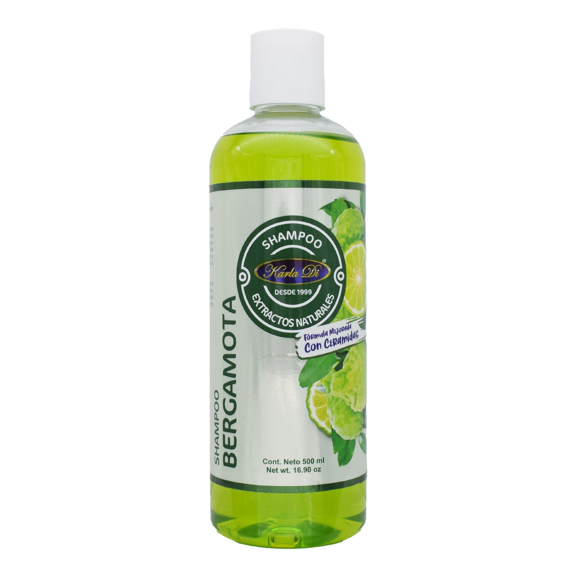 Shampoo de Bergamota (karla Di) 500 Ml.