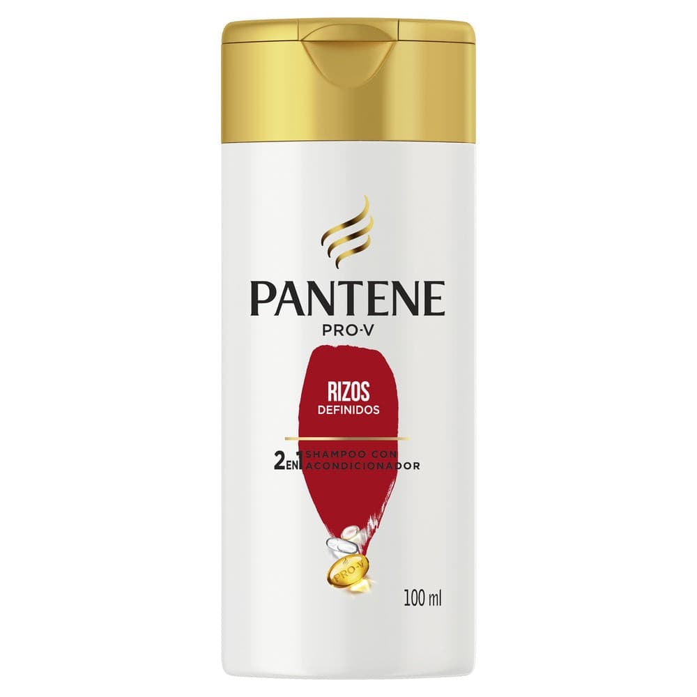 Pantene Pro-v "rizos Definidos" Shampoo 2en1 Fco. 100 Ml.