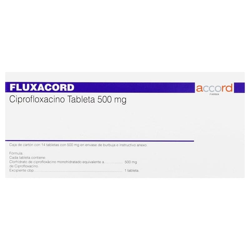 Fluxacord C/14 Tabs. 500 Mg.