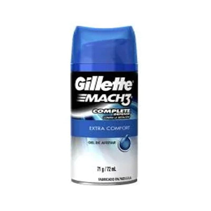 Gillette Mach-3 Gel de Afeitar Complete Defense Fco. 71 G/72 Ml.