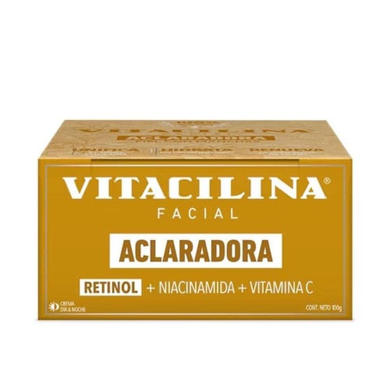 Vitacilina Facial Aclaradora Crema D/n Tarro C/100 G.